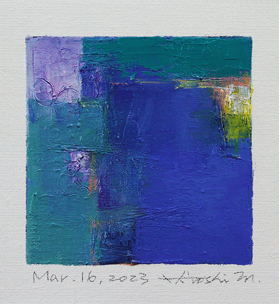 hiroshi matsumoto 9x9 paintings