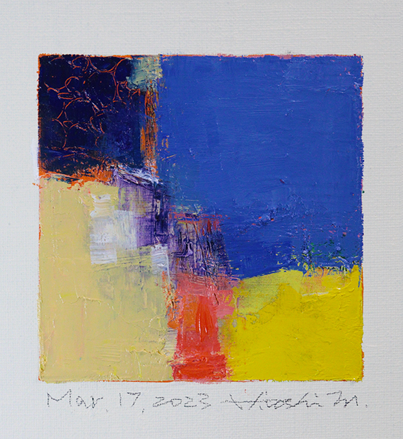 hiroshi matsumoto 9x9 paintings