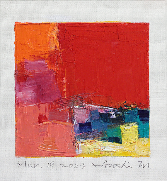 hiroshi matsumoto 9x9 paintings