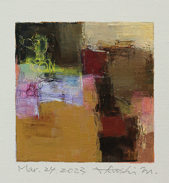 hiroshi matsumoto 9x9 paintings