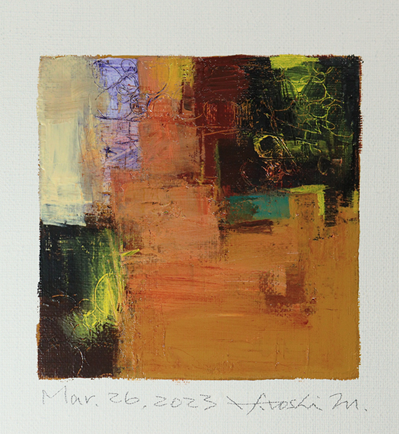 hiroshi matsumoto 9x9 paintings