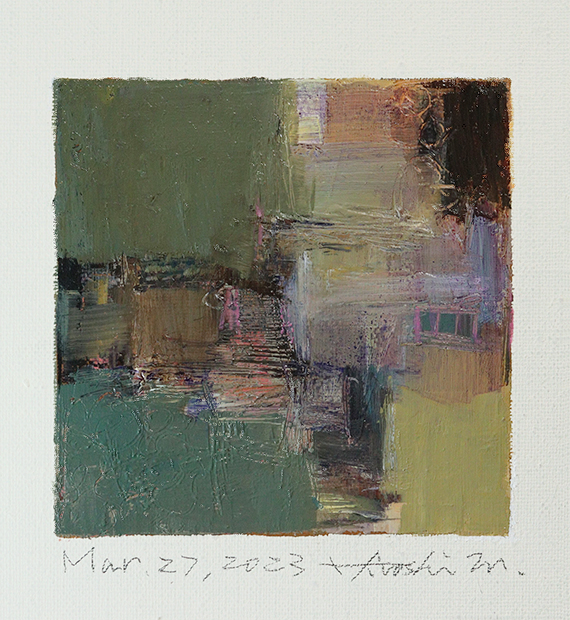 hiroshi matsumoto 9x9 paintings