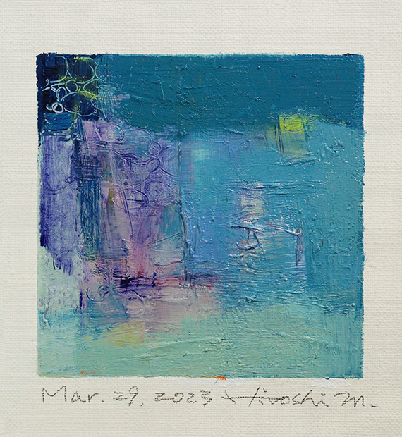 hiroshi matsumoto 9x9 paintings