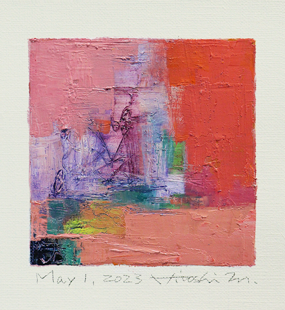hiroshi matsumoto 9x9 paintings