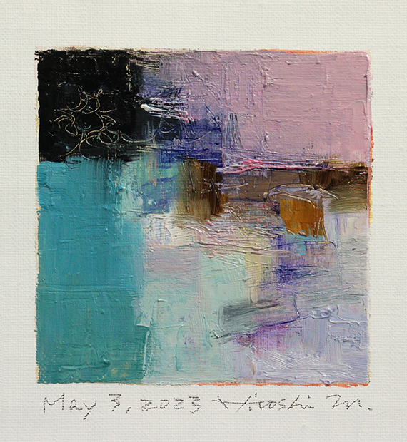 hiroshi matsumoto 9x9 paintings