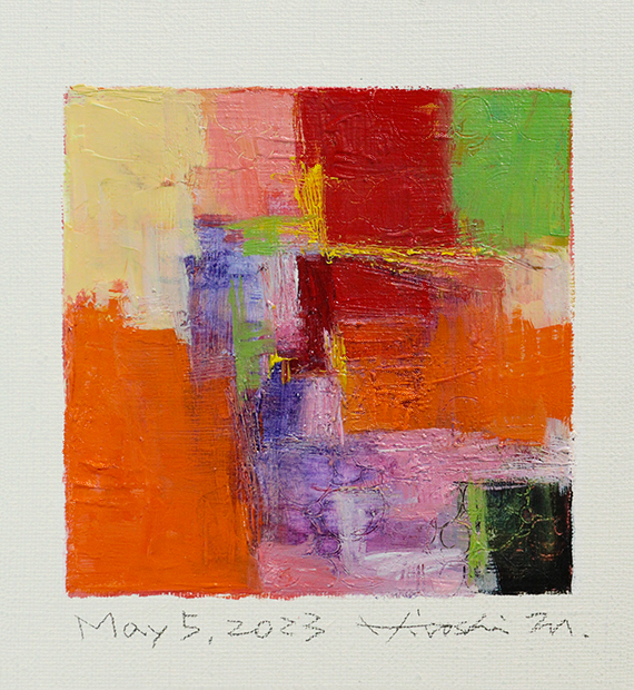 hiroshi matsumoto 9x9 paintings