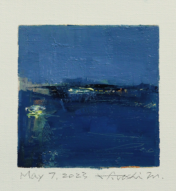 hiroshi matsumoto 9x9 paintings