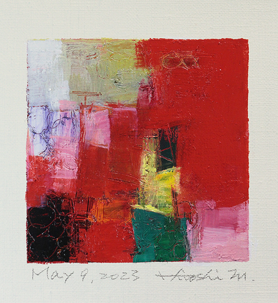 hiroshi matsumoto 9x9 paintings