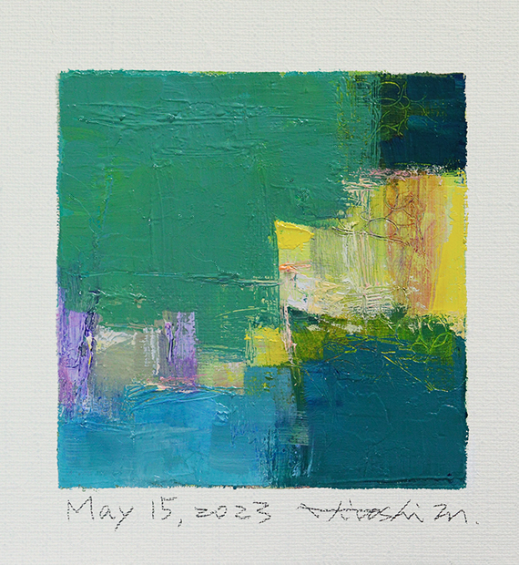 hiroshi matsumoto 9x9 paintings