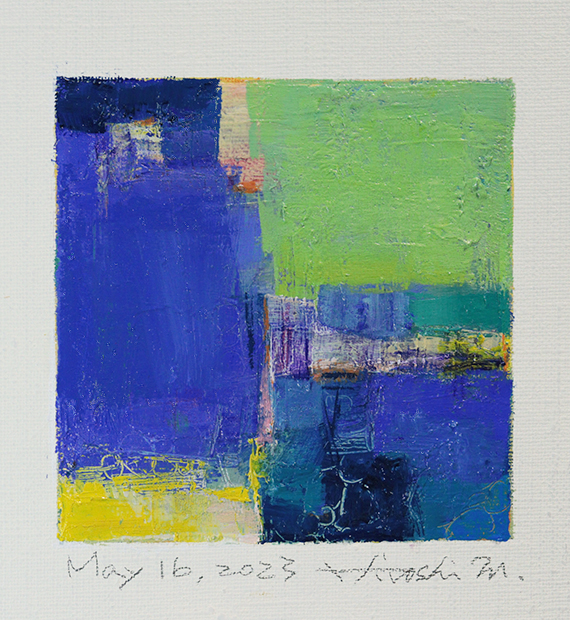 hiroshi matsumoto 9x9 paintings