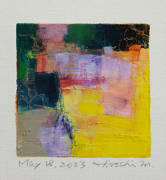 hiroshi matsumoto 9x9 paintings
