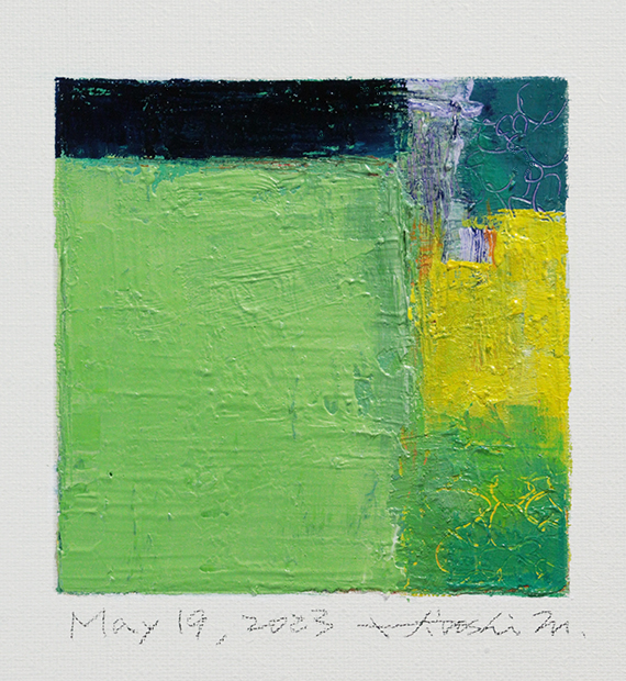 hiroshi matsumoto 9x9 paintings