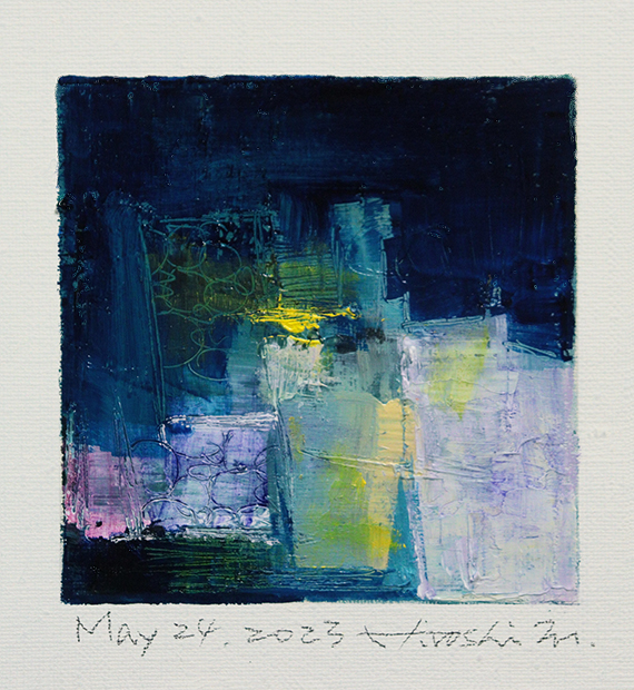 hiroshi matsumoto 9x9 paintings