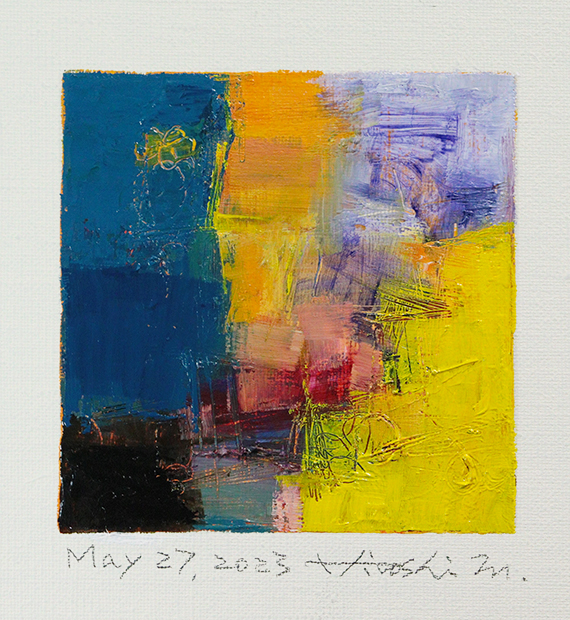 hiroshi matsumoto 9x9 paintings