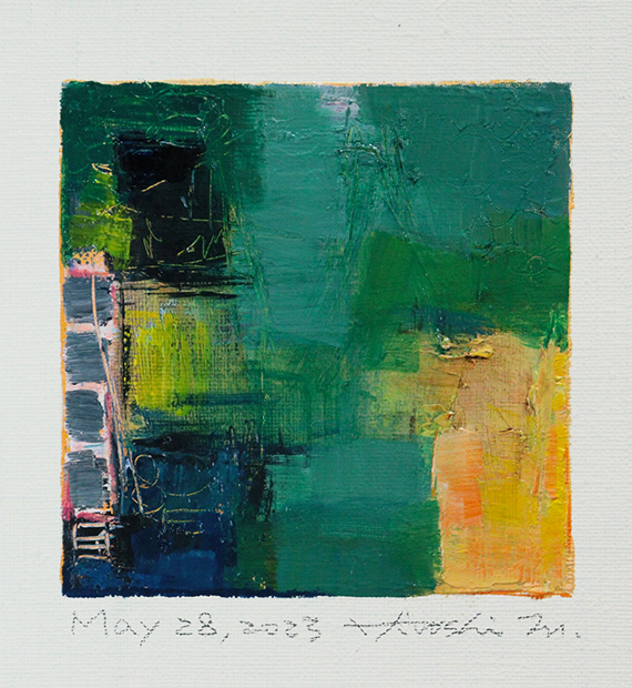 hiroshi matsumoto 9x9 paintings