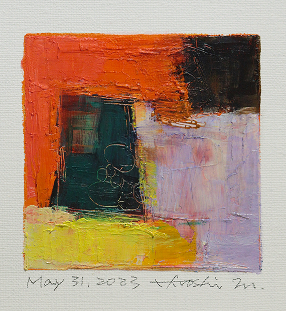 hiroshi matsumoto 9x9 paintings
