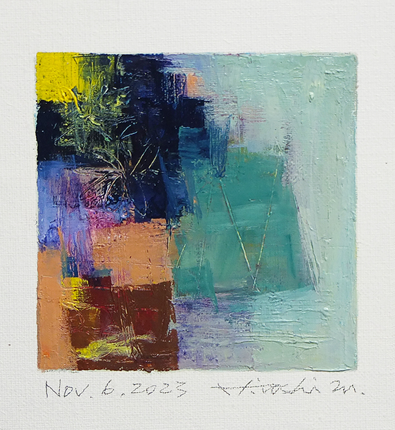 hiroshi matsumoto 9x9 paintings