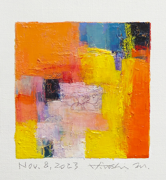 hiroshi matsumoto 9x9 paintings