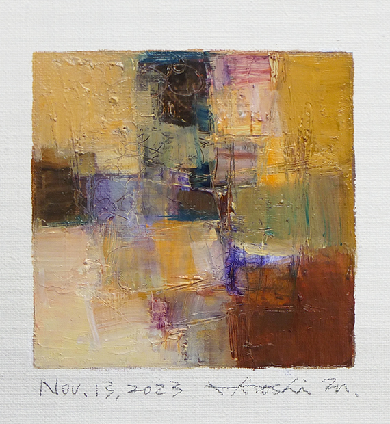 hiroshi matsumoto 9x9 paintings