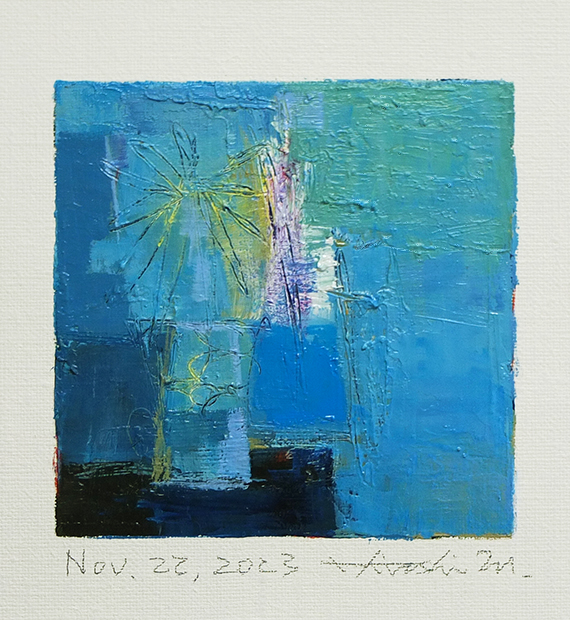 hiroshi matsumoto 9x9 paintings
