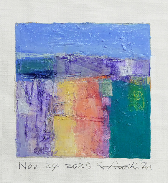hiroshi matsumoto 9x9 paintings