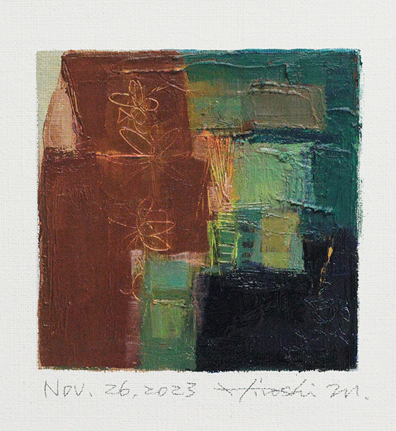 hiroshi matsumoto 9x9 paintings