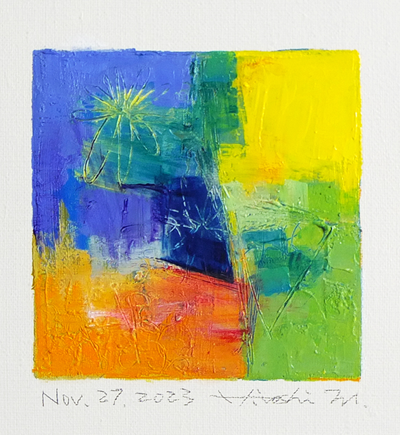 hiroshi matsumoto 9x9 paintings