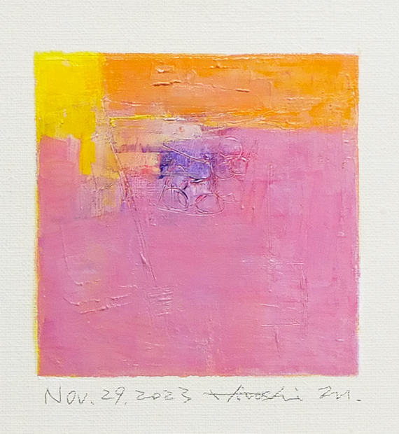 hiroshi matsumoto 9x9 paintings