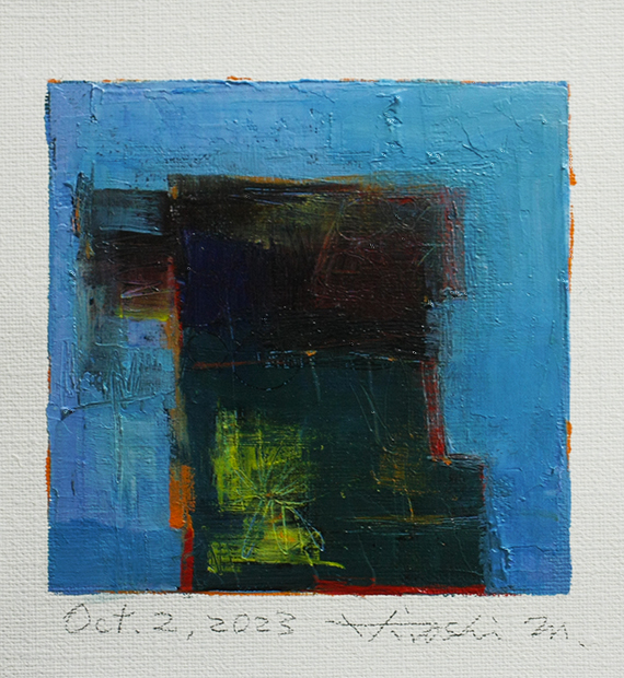 hiroshi matsumoto 9x9 paintings