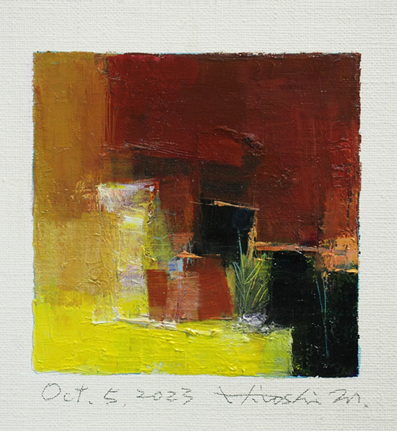 hiroshi matsumoto 9x9 paintings