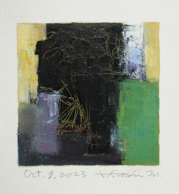 hiroshi matsumoto 9x9 paintings