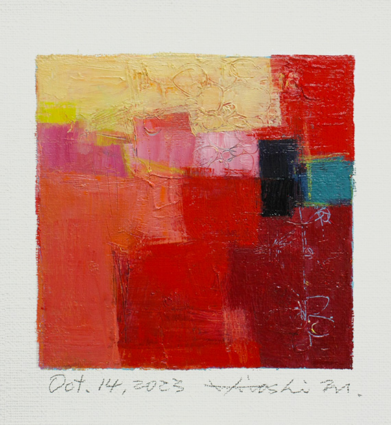 hiroshi matsumoto 9x9 paintings