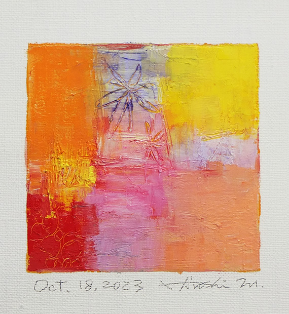 hiroshi matsumoto 9x9 paintings