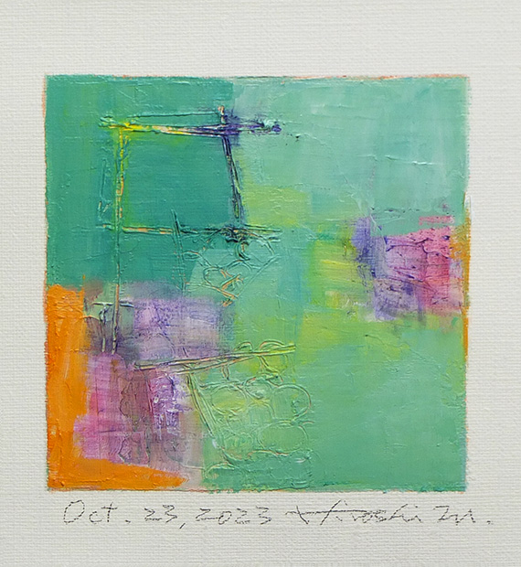 hiroshi matsumoto 9x9 paintings