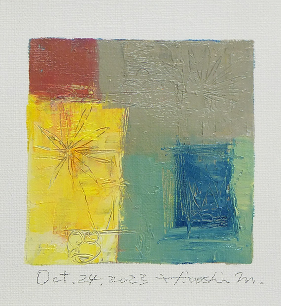 hiroshi matsumoto 9x9 paintings