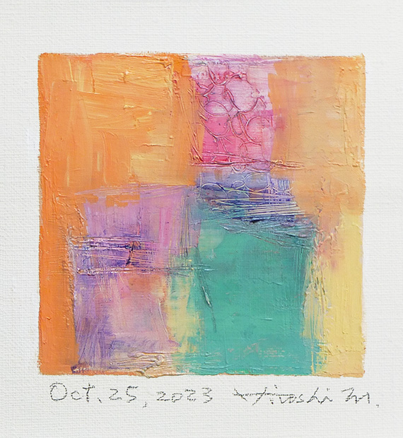 hiroshi matsumoto 9x9 paintings