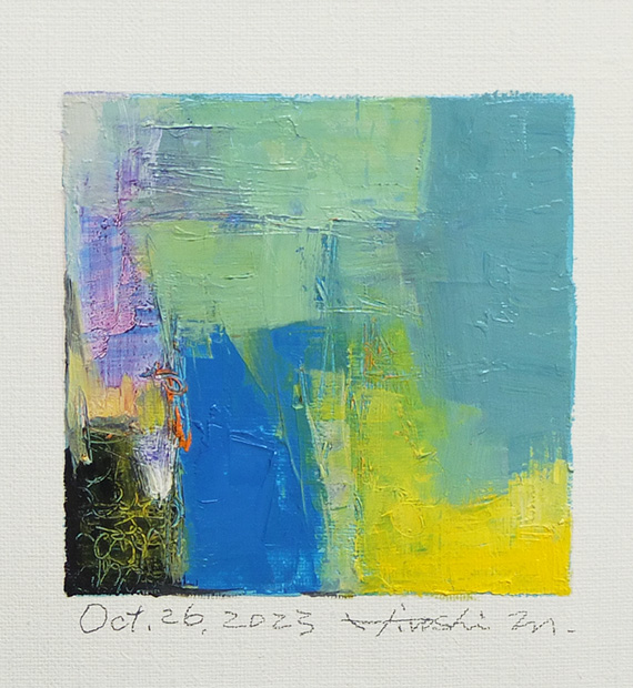 hiroshi matsumoto 9x9 paintings