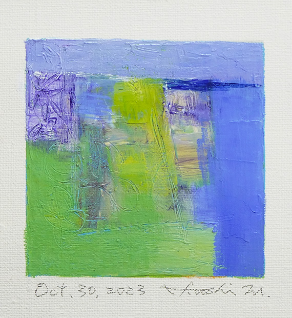 hiroshi matsumoto 9x9 paintings