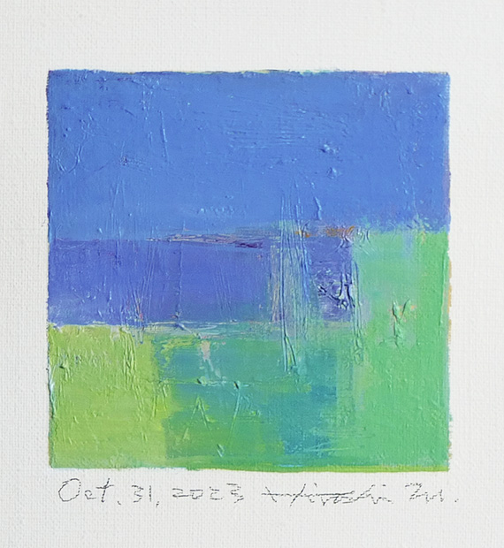 hiroshi matsumoto 9x9 paintings