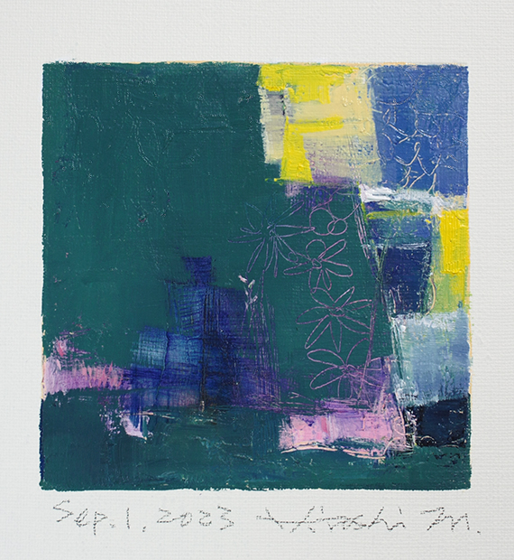 hiroshi matsumoto 9x9 paintings