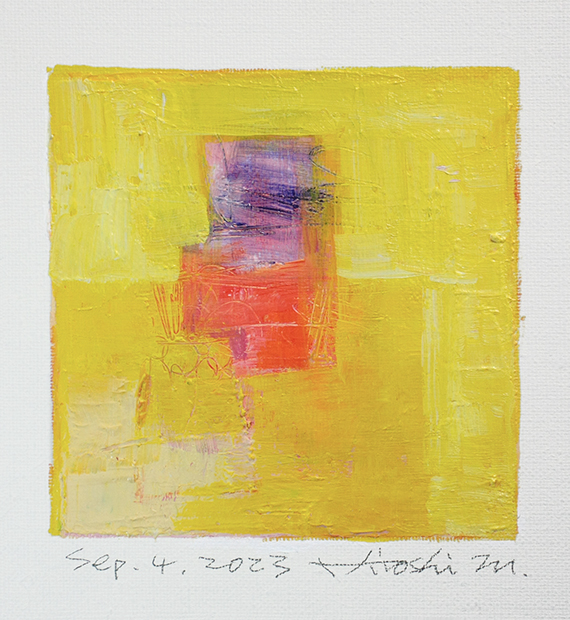 hiroshi matsumoto 9x9 paintings