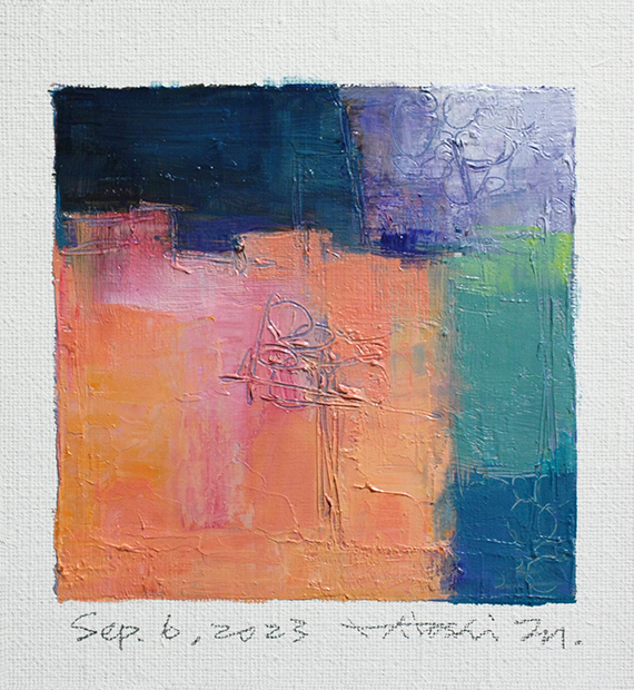 hiroshi matsumoto 9x9 paintings