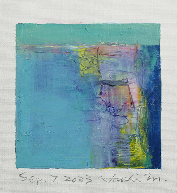 hiroshi matsumoto 9x9 paintings