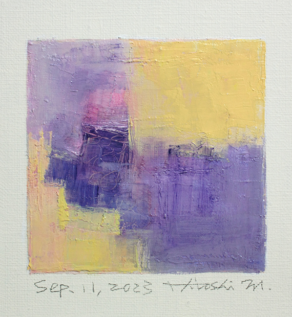 hiroshi matsumoto 9x9 paintings