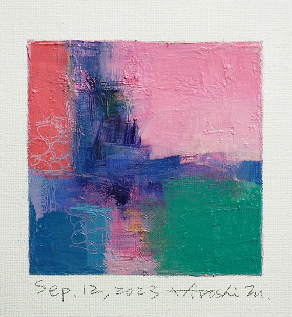 hiroshi matsumoto 9x9 paintings