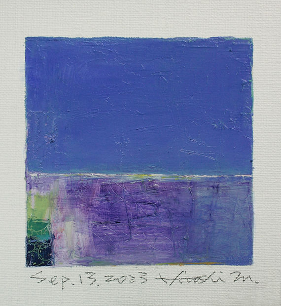 hiroshi matsumoto 9x9 paintings