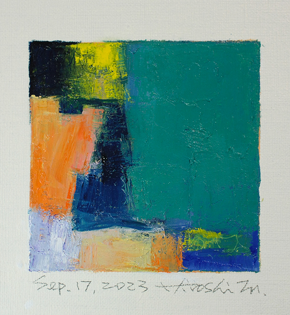 hiroshi matsumoto 9x9 paintings