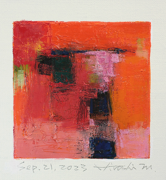 hiroshi matsumoto 9x9 paintings