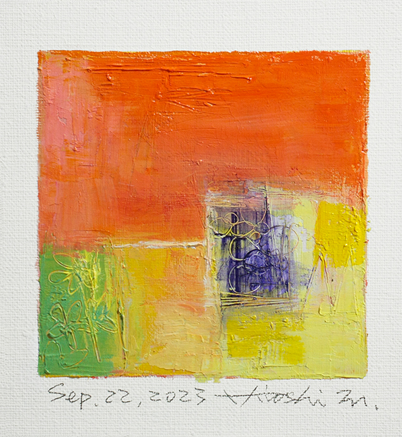 hiroshi matsumoto 9x9 paintings