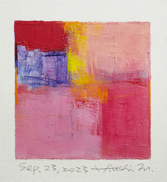 hiroshi matsumoto 9x9 paintings